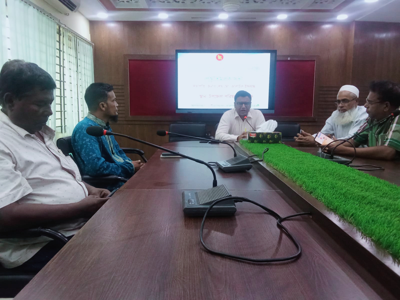 বাংলা নববর্ষ উদযাপনে প্রস্তুতি মুলক সভা অনুষ্ঠিত